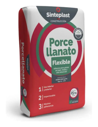 Sinteplast Porcellanato Flex x 25 kg